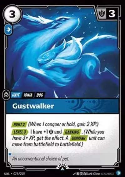 Gustwalker - UNL-075-p - Promotional Cards - Riftbound card